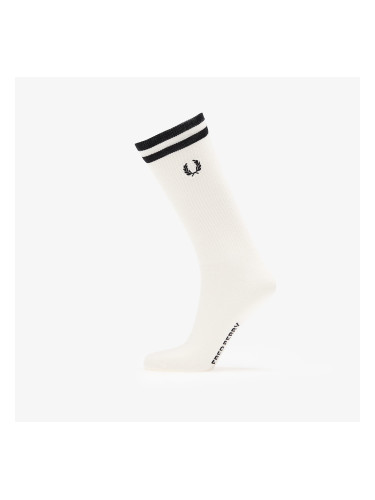 Чорапи FRED PERRY Tipped Sports Sock Snow White/ Black 6-9