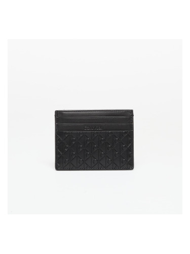 Портфейл Calvin Klein Embossed Emblem Cardholder Black Universal