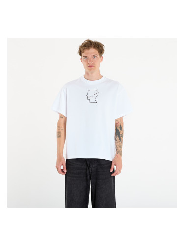 Тениска Brain Dead Logo head T-shirt White S
