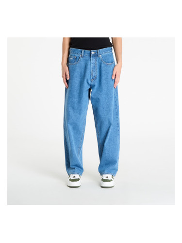 Дънки OBEY Bigwig Baggy Denim Medium Stonewash Lt Indigo W32