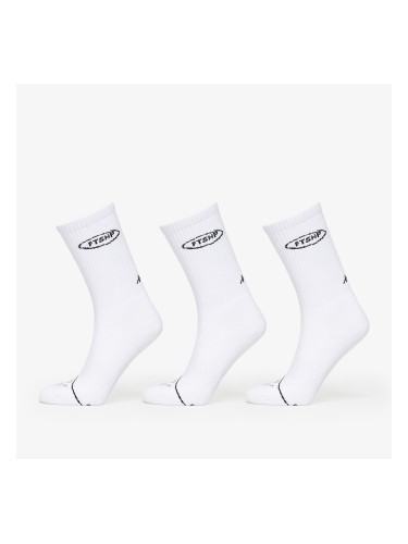 Чорапи Footshop Basic But Not Basic Socks 3-Pack White 36-38
