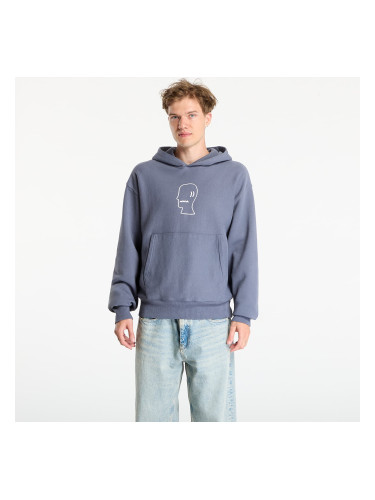 Суитшърт Brain Dead Logo Head Hoodie Slate L