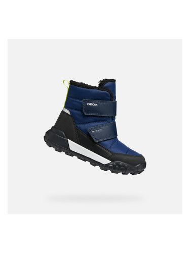 Geox Trekkyup ABX Boys' Navy Blue Ankle Boots - Boys