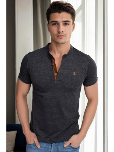 T9560 DEWBERRY T-SHIRT-ANTHRACITE