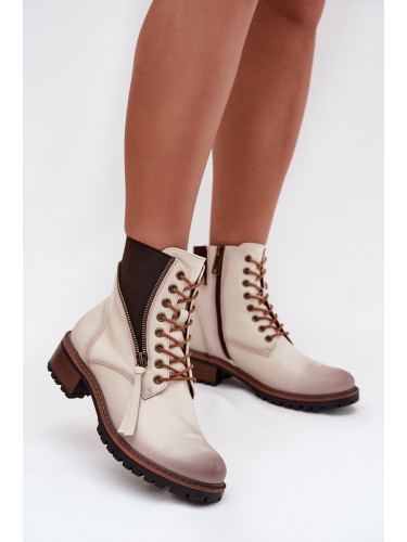 Дамски боти с изолирана подплата на платформа Vinceza