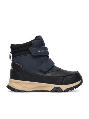 Апрески Tommy Hilfiger Velcro Bootie T1X5-34134-1592 S Черен