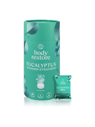 Body Restore Eucalyptus & Mint Shower Steamers таблетки за душ 6 бр.