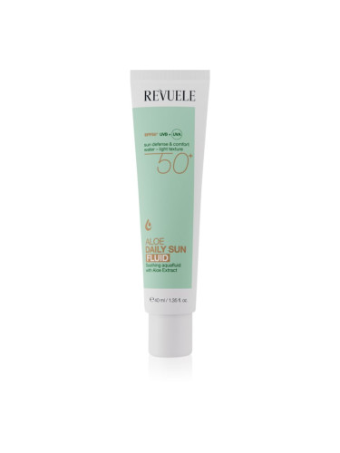Revuele Aloe Daily Sun Fluid SPF 50+ лек защитен флуид SPF 50+ 40 мл.