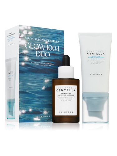 SKIN1004 Madagascar Centella Glow 1004 Duo подаръчен комплект за озаряване на лицето