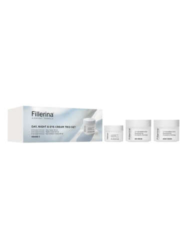 Fillerina Everyday Formula Day, Night & Eye Cream Trio Set комплект против бръчки за жени
