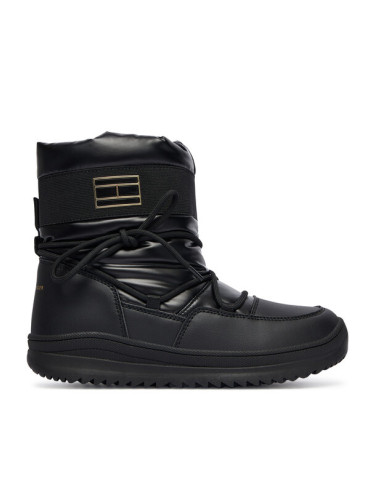 Tommy Hilfiger Апрески Snow Boot T3A5-34052-1474 D Черен