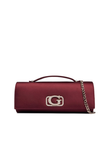 Guess Дамска чанта Zalina Mini HWSE93 50720 Бордо