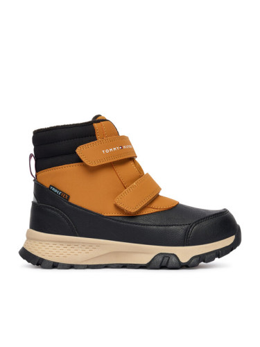 Tommy Hilfiger Апрески Velcro Bootie T1X5-34134-1592 D Черен