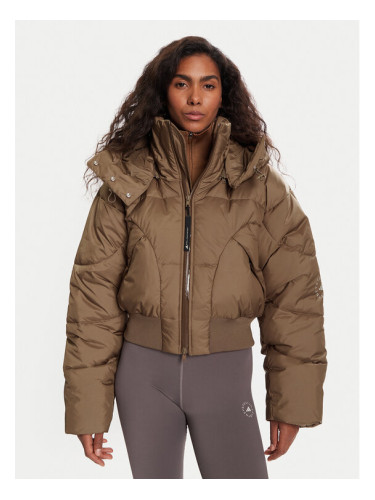 adidas by Stella McCartney Зимно яке JM3652 Бежов Loose Fit