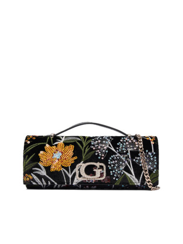Guess Дамска чанта Zalina Mini HWVE93 50720 Черен