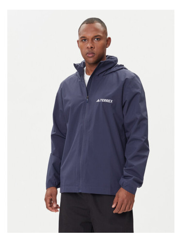 adidas Яке за дъжд Multi Essentials 2L Rain JY0477 Тъмносин Regular Fit