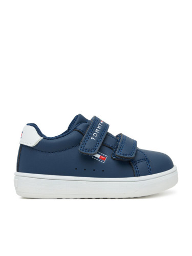 Tommy Hilfiger Сникърси Low Cut Velcro Sneaker T1X9-34062-1355 M Тъмносин