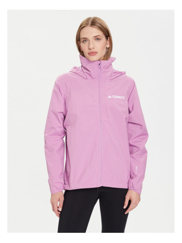 adidas Яке за дъжд Multi Essentials 2L Rain JY0481 Виолетов Regular Fit