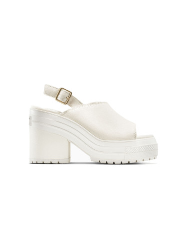 Converse Chuck 70 De Luxe Heel Mule Beige Жени - Сандали Converse - Beige - A15070C-5 - Size: 5
