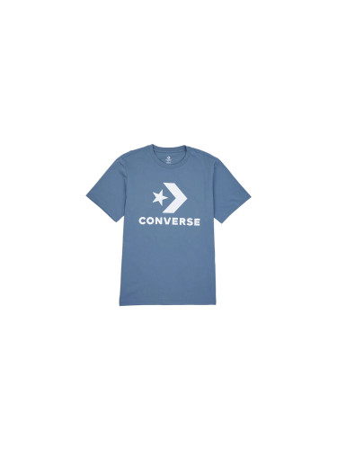 Converse Standard Fit Large Logo Star Chevron Tee Мъже - Тениски Converse - Син - 10025458-A40-L - Size: L