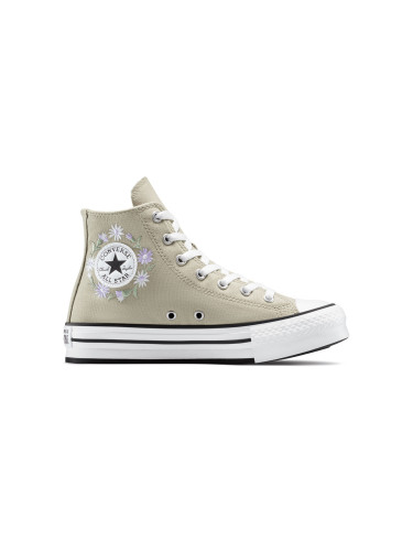 Converse Chuck Taylor All Star Eva Lift Platform Florals Жени,Деца - Спортни обувки Converse - Beige - A11825C-4 - Size: 4