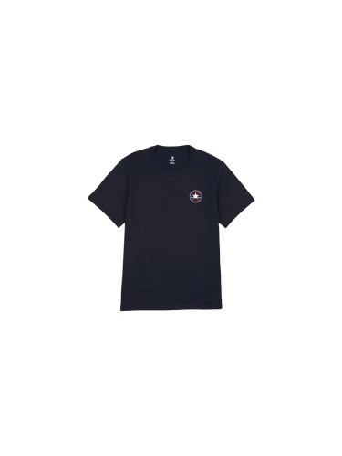 Converse Go-To Mini Patch T-Shirt Black Мъже - Тениски Converse - Черен - 10026565-A02-S - Size: S
