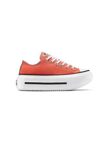 Converse Chuck Taylor All Star Lift Double Stack Red Жени - Спортни обувки Converse - Червен - A16284C-4.5 - Size: 4.5