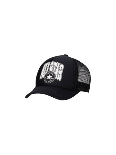 Converse Retro Collegiate Trucker Unisex - Чапки Converse - Черен - 10026659-A02-One-size - Size: One size