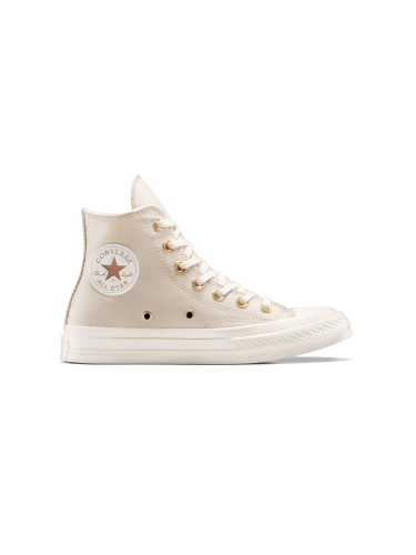 Converse Chuck 70 Metallic Patch Unisex - Спортни обувки Converse - Светло кафяв - A13535C-5 - Size: 5