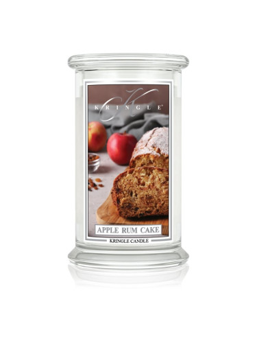 Kringle Candle Apple Rum Cake ароматна свещ 623 гр.