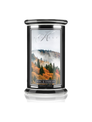Kringle Candle Fog & Embers ароматна свещ 623 гр.