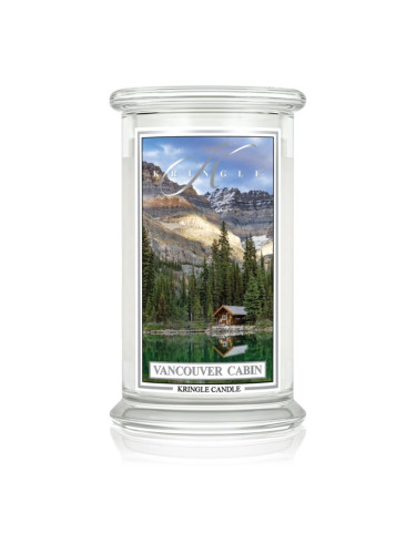 Kringle Candle Vancouver Cabin Classic ароматна свещ 623 гр.