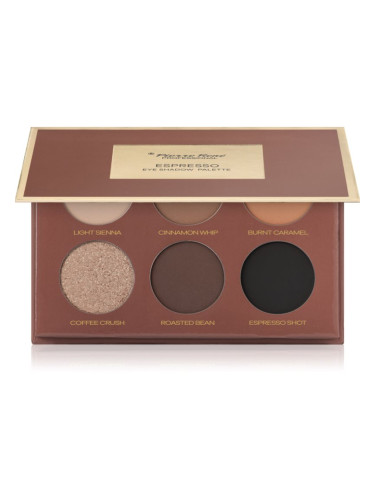 Pierre René Mocha Mousse палитра сенки за очи цвят Espresso 6x1.3 гр.