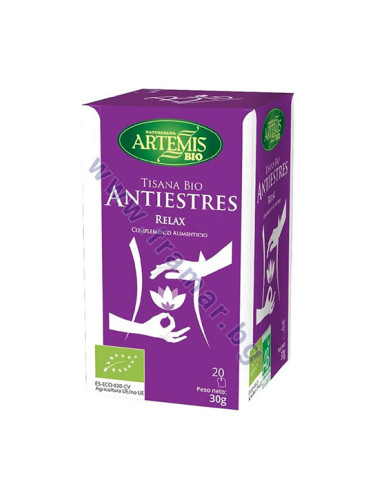 АРТЕМИС БИО ЧАЙ АНТИСТРЕС филтър * 20