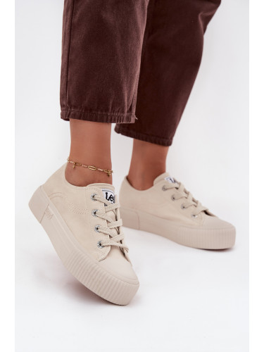 Дамски маратонки на платформа LEE ISLA C WOMEN LOW