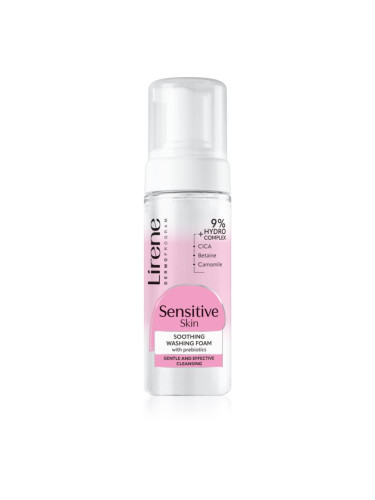 Lirene Sensitive skin успокояваща мицеларна пяна за чувствителна кожа на лицето 150 мл.