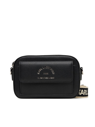 Дамска чанта KARL LAGERFELD A3W30317 Черен