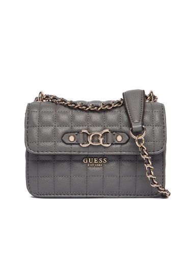 Дамска чанта Guess Nadira Mini HWQG84 24780 Сив