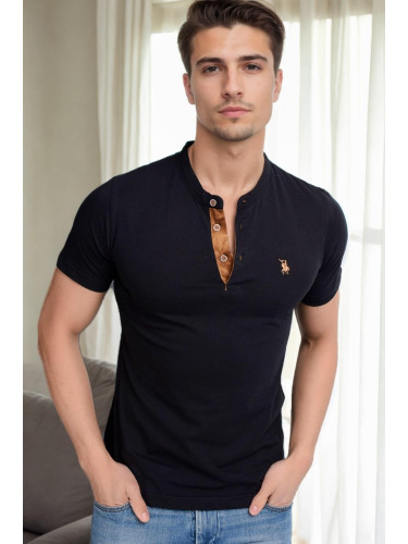 T9560 DEWBERRY T-SHIRT-BLACK