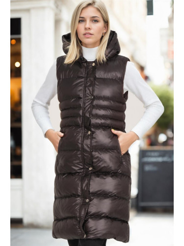 Z9757 DEWBERRY WOMEN'S VEST-BLACK
