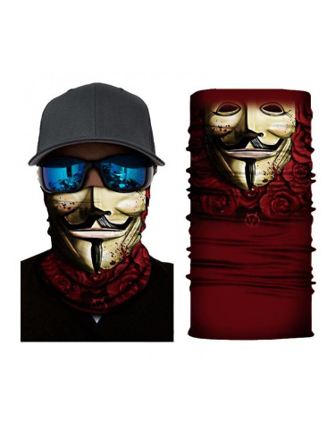 Бандана шал на анонимните HoodStyle Bandana Anonymous