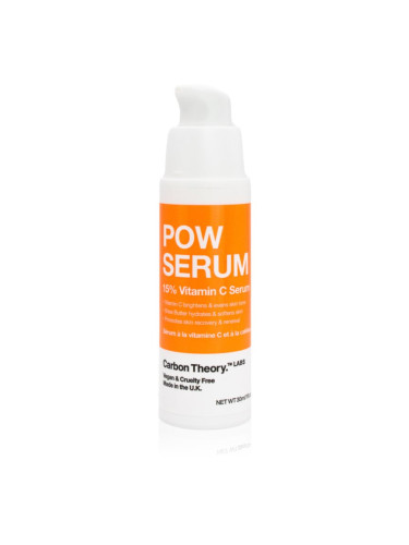 Carbon Theory Pow Serum 15% Vitamin C озаряващ серум за лице с витамин С 30 мл.