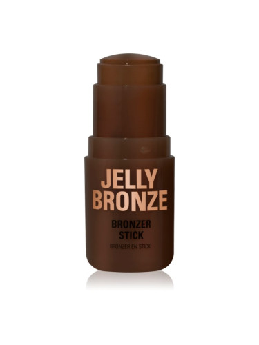 Makeup Revolution Jelly Bronzer бронзант в стик цвят Dark Cocoa 8 гр.