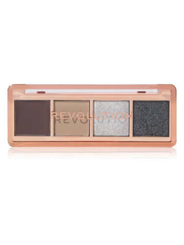 Makeup Revolution Icon Edit палитра сенки за очи цвят The Smokey Grunge Palette 2.8 гр.