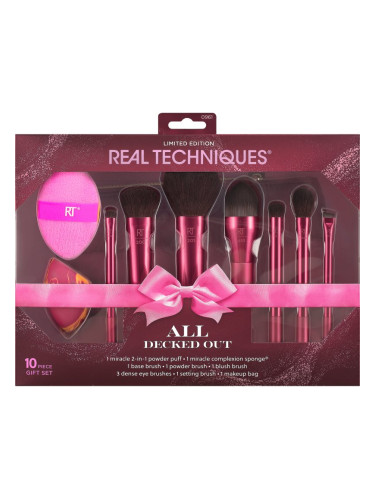 Real Techniques All Decked Out Комплект четки с чантичка