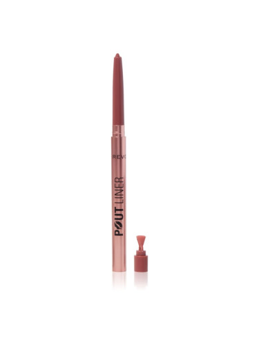 Makeup Revolution Pout Liner молив за устни за увеличаване на обема цвят Doll Warm Nude 0.2 гр.