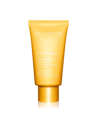 Clarins SOS Comfort Nourishing Balm Mask дълбоко подхранваща маска 75 мл.