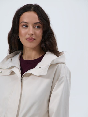 Mohito - Яке тип парка с качулка - бяло