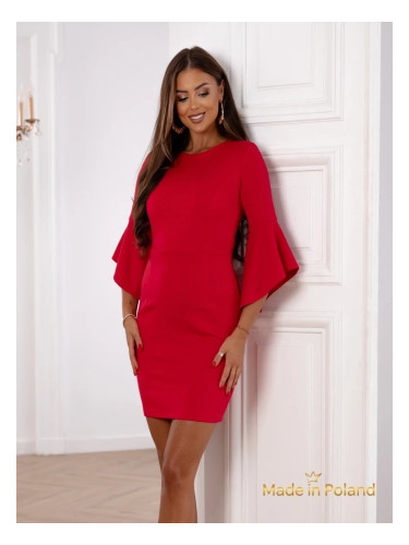 Resti Women's mini dress with ruffle sleeves Gusst Style