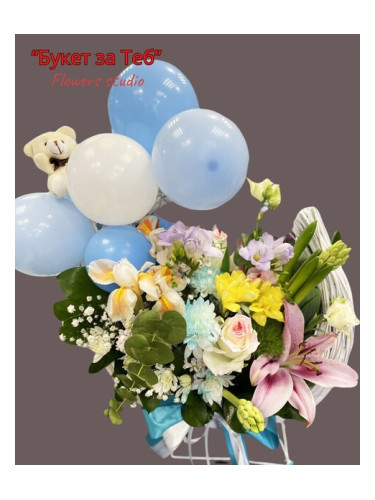 Букет Парти в гондола